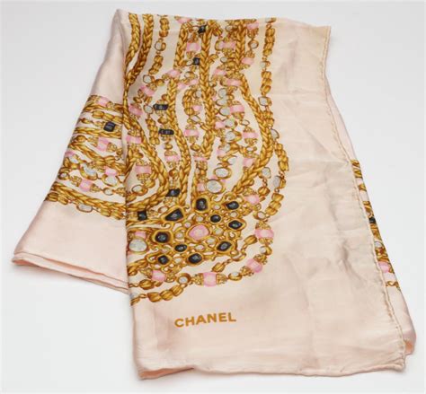 can i buy chanel scarves on line|vintage chanel silk scarves.